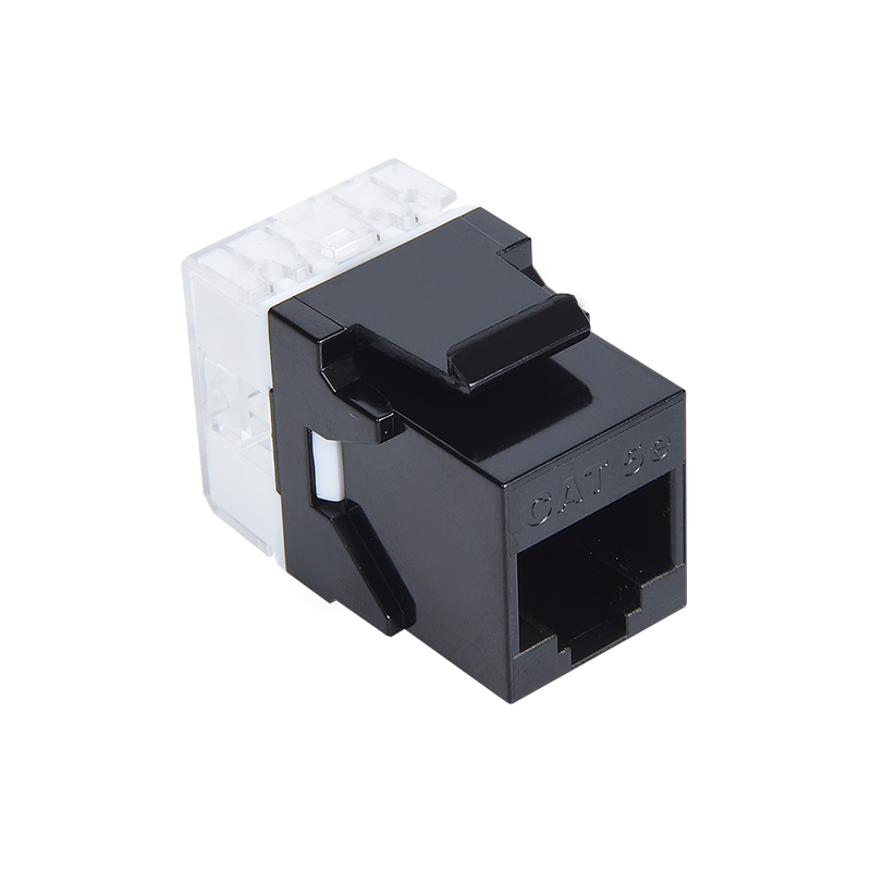 SMT-1021D8C5E 180° Розеточный модуль CAT5E с клеммами 110 & Krone IDC